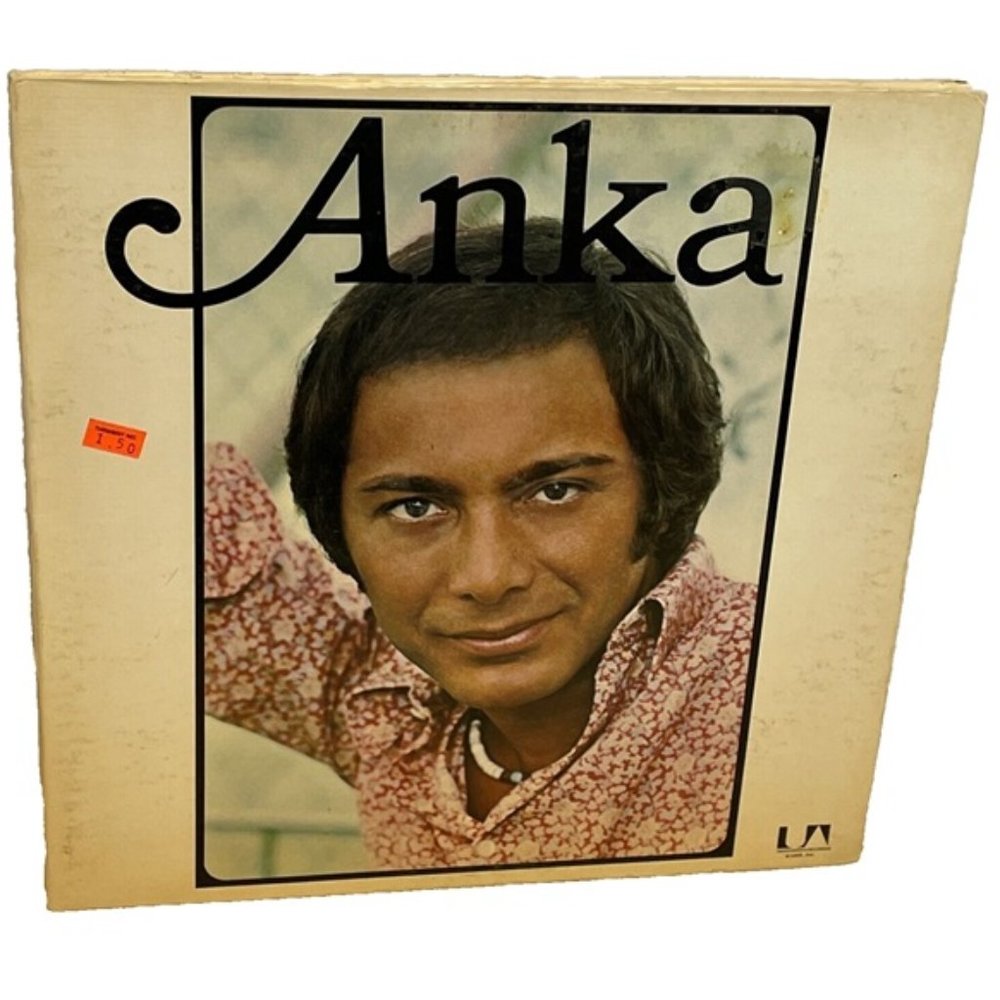 Paul Anka Anka (Vinyl, 1974) United Artists UA-LA314-G VG LP Record Album
